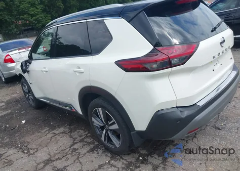 2021 Nissan Rogue Sl Fwd из США, поврежденный, VIN JN8AT3CA7MW026880